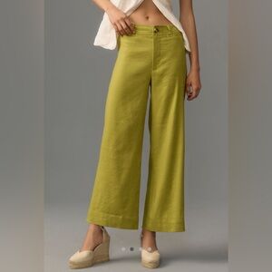 Maeve Ettie Wide Leg Cropped Pant